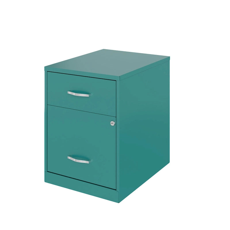 Classeur vertical Space Solutions 18 po de profondeur à 2 tiroirs de largeur lettre avec tiroir à accessoires