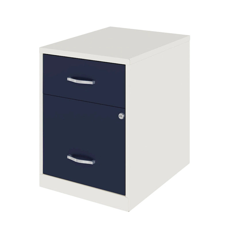 Classeur vertical Space Solutions 18 po de profondeur à 2 tiroirs de largeur lettre avec tiroir à accessoires