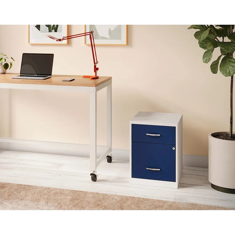 Classeur vertical Space Solutions 18 po de profondeur à 2 tiroirs de largeur lettre avec tiroir à accessoires
