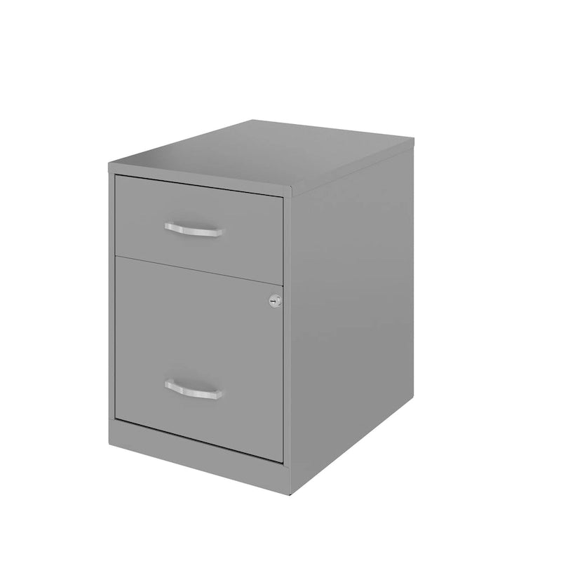 Classeur vertical Space Solutions 18 po de profondeur à 2 tiroirs de largeur lettre avec tiroir à accessoires
