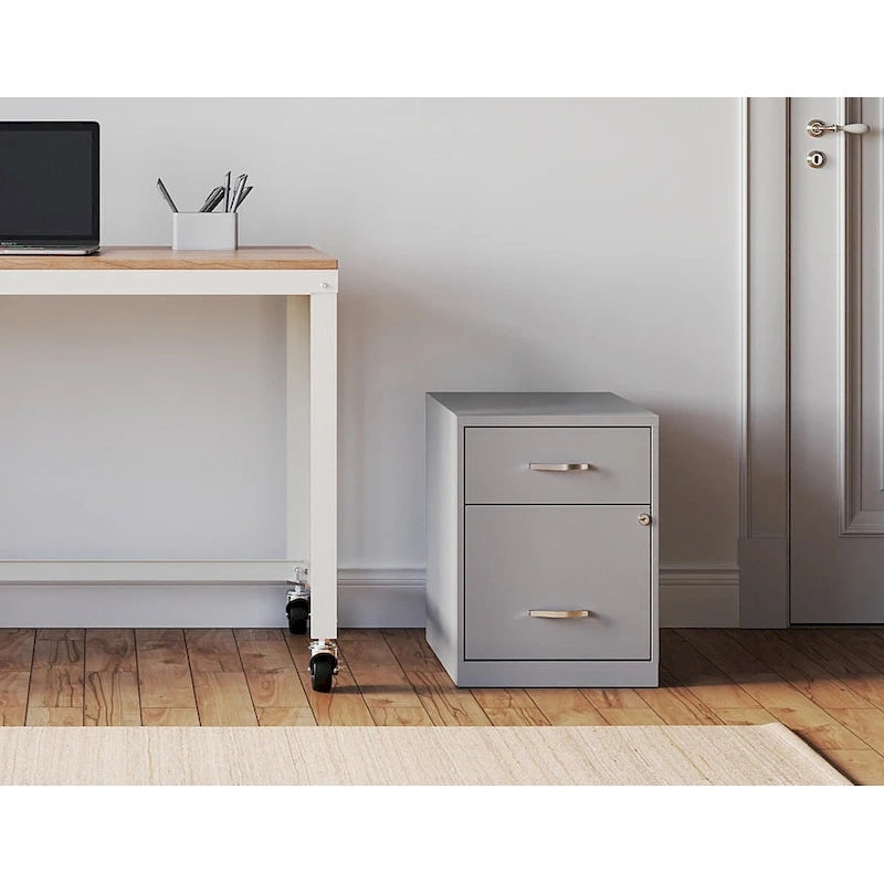 Classeur vertical Space Solutions 18 po de profondeur à 2 tiroirs de largeur lettre avec tiroir à accessoires