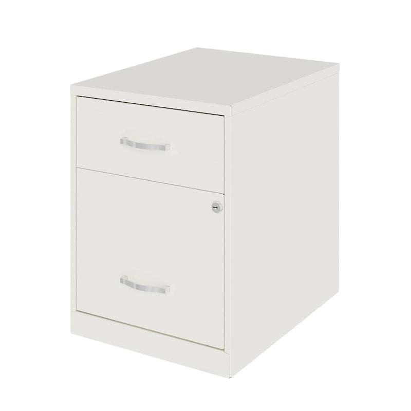 Classeur vertical Space Solutions 18 po de profondeur à 2 tiroirs de largeur lettre avec tiroir à accessoires
