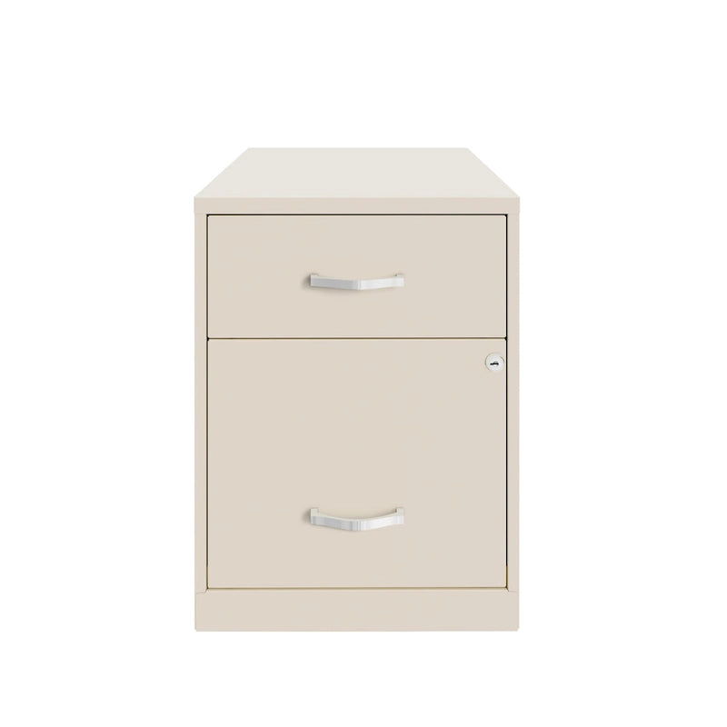 Classeur vertical Space Solutions 18 po de profondeur à 2 tiroirs de largeur lettre avec tiroir à accessoires