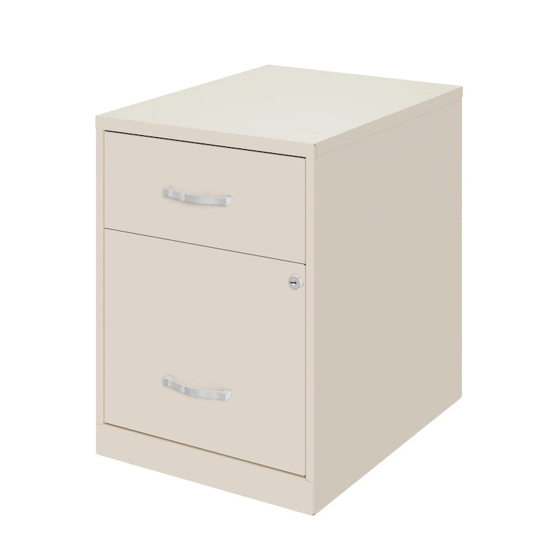 Classeur vertical Space Solutions 18 po de profondeur à 2 tiroirs de largeur lettre avec tiroir à accessoires