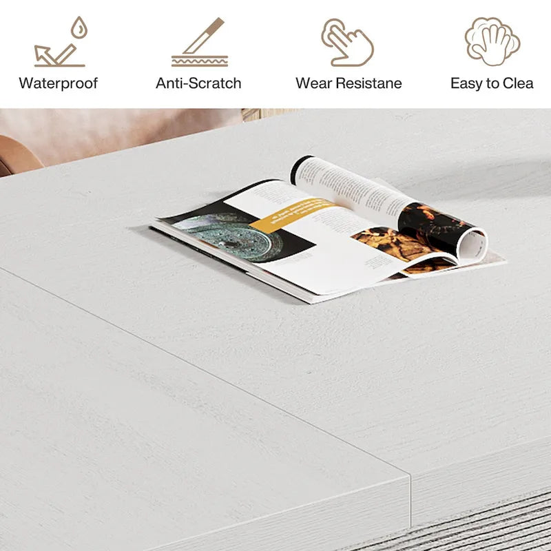 Bureau de direction 70,9 pouces, grande station de travail de bureau d'ordinateur