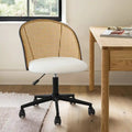 Chaise de bureau Boucle en rotin