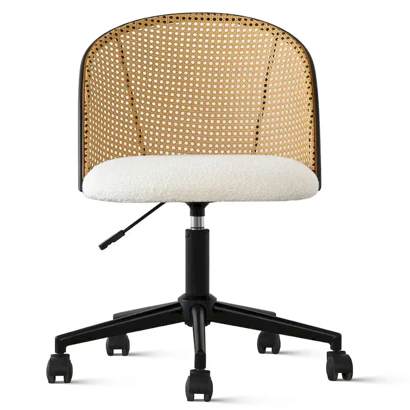 Chaise de bureau Boucle en rotin