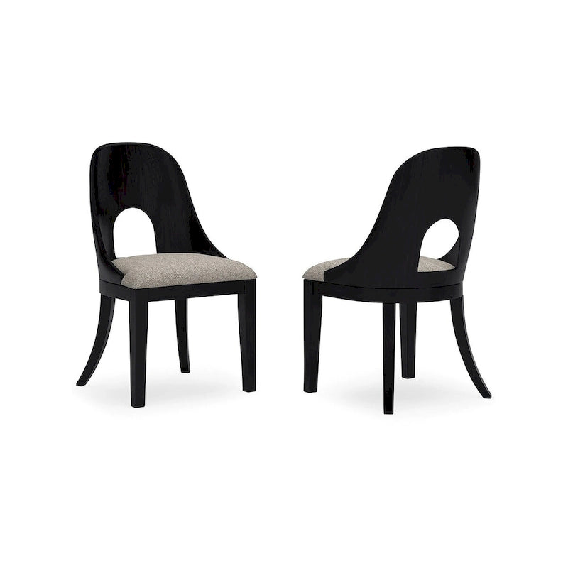 Chaise de bureau Signature Design by Ashley Rowanbeck Noire - 20L x 24P x 34H