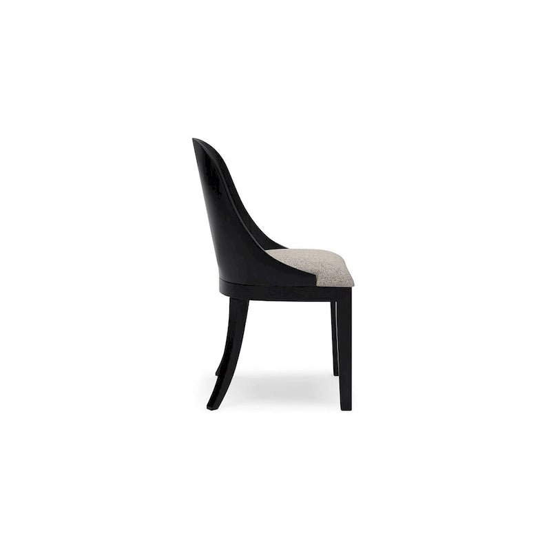 Chaise de bureau Signature Design by Ashley Rowanbeck Noire - 20L x 24P x 34H
