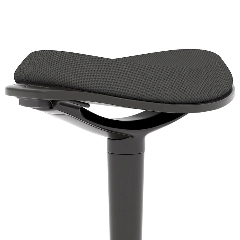Chaise de bureau debout HOMCOM, tabouret ergonomique sans dossier, hauteur réglable 56,4-71,4 cm