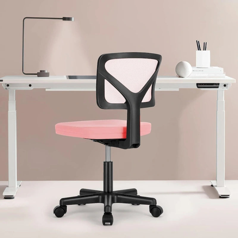 Chaise de bureau en similicuir confortable, chaise de bureau à domicile avec accoudoirs et pivot réglable