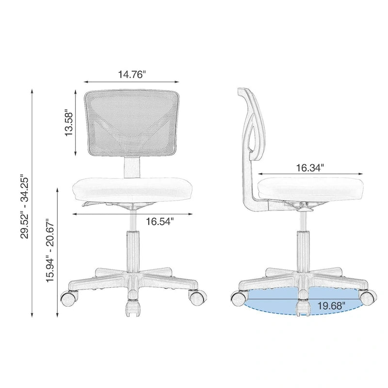 Chaise de bureau en similicuir confortable, chaise de bureau à domicile avec accoudoirs et pivot réglable