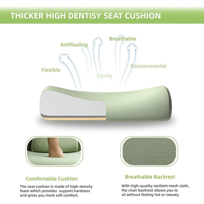 Chaise de bureau à domicile avec repose-pieds, chaises inclinables en maille à dossier haut avec appuie-tête pour la maison, le bureau, le jeu, les étudiants
