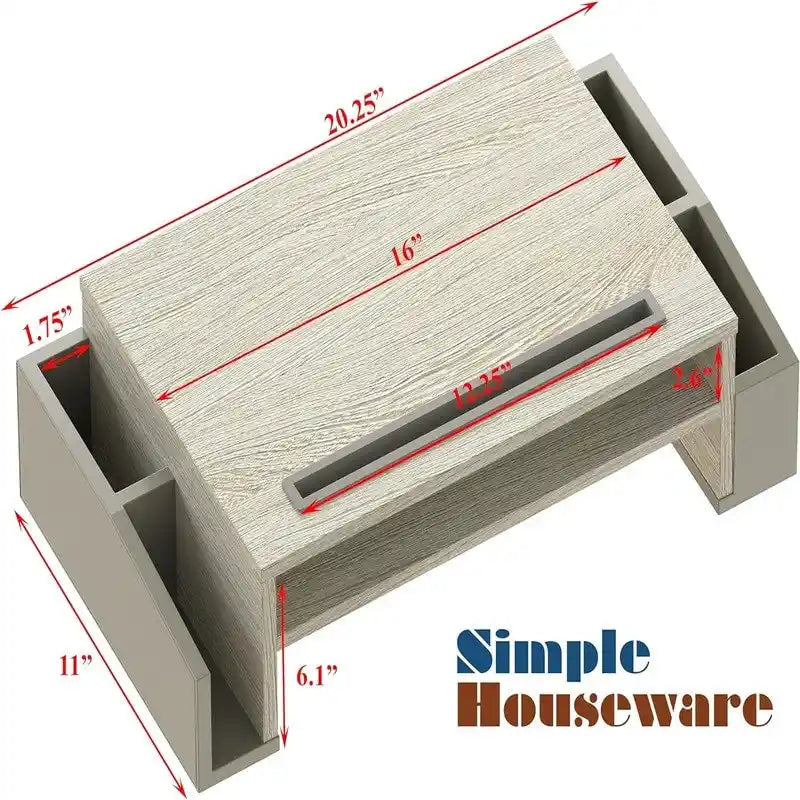 Support et rehausseur de moniteur de bureau