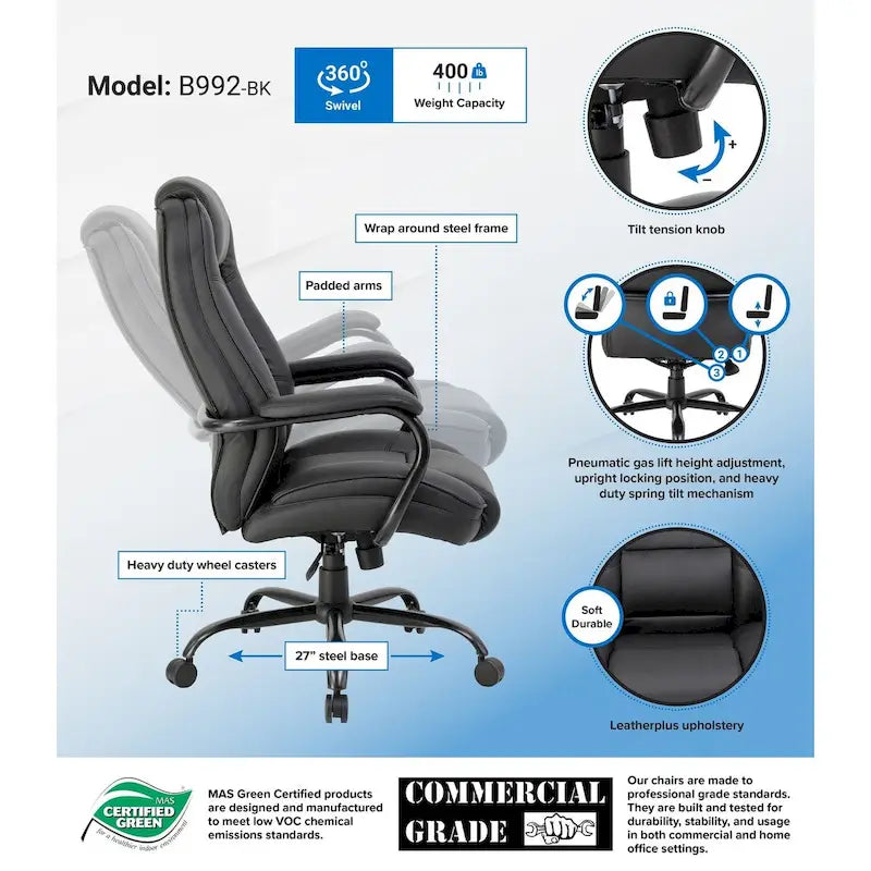Fauteuil de direction renforcé Boss