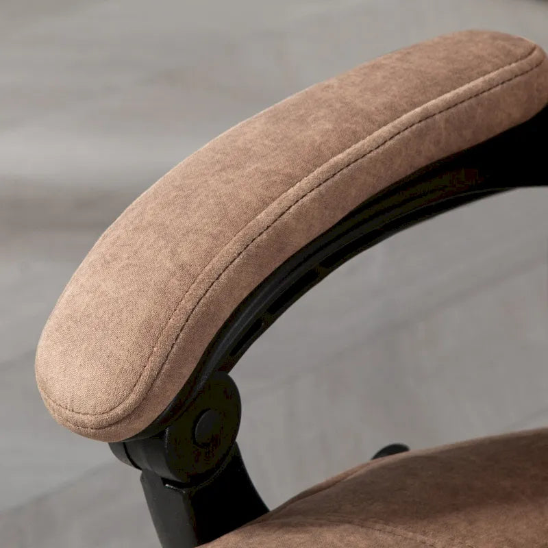 Chaise de bureau de massage Vinsetto avec 6 points de vibration, fauteuil d'ordinateur inclinable chauffant, chaise de bureau pivotante