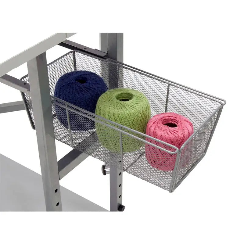 Table de loisirs créatifs Sew Ready à hauteur réglable avec tiroirs