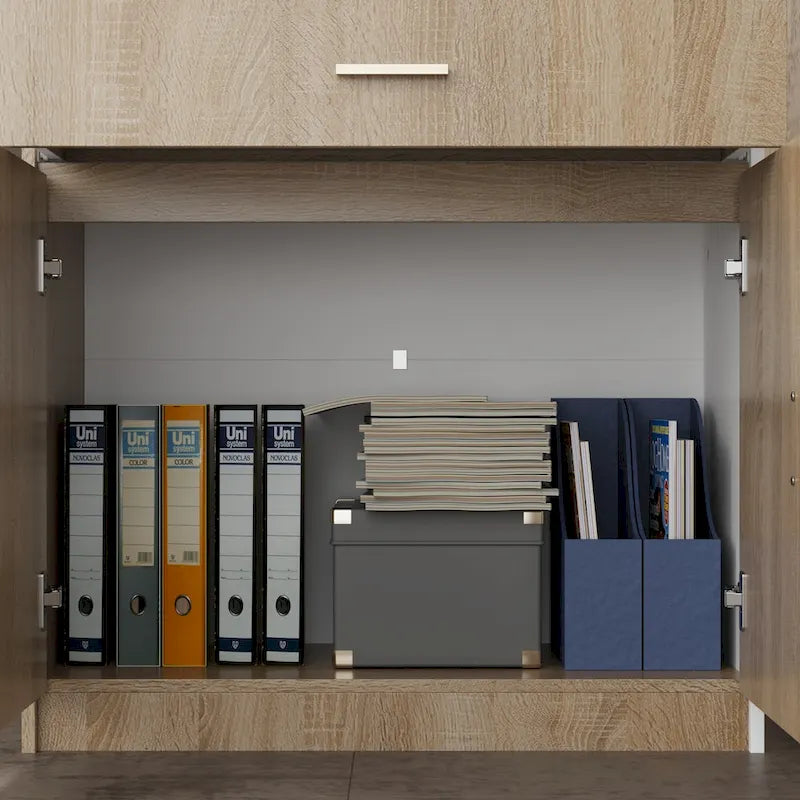 Bureau de réception contemporain avec tiroir clavier