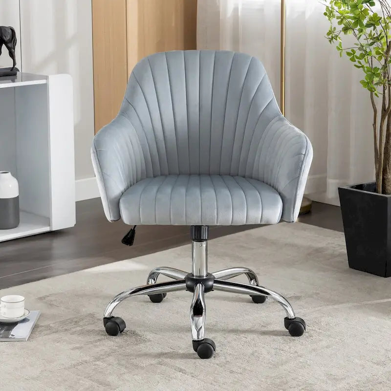 Chaise de bureau de loisirs moderne GEITIN avec hauteur réglable