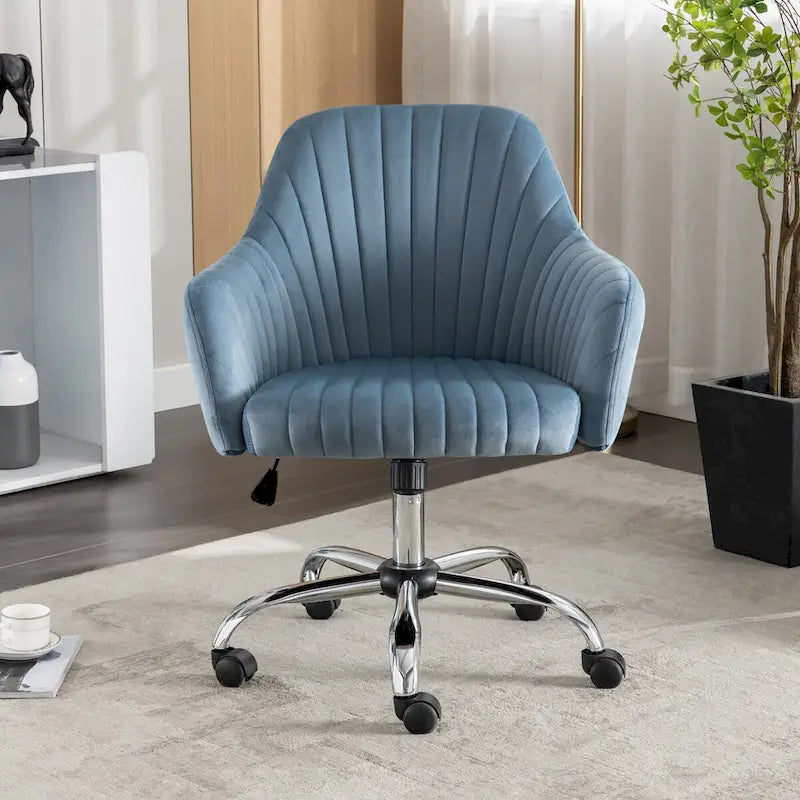 Chaise de bureau de loisirs moderne GEITIN avec hauteur réglable