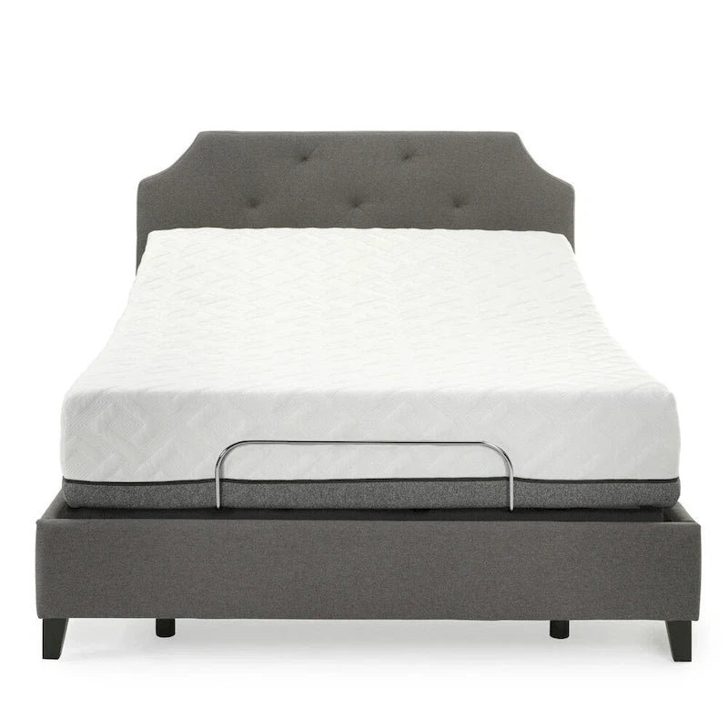 Ensemble matelas en mousse à mémoire de forme 12 pouces Sleep Zone Pacifica et base réglable