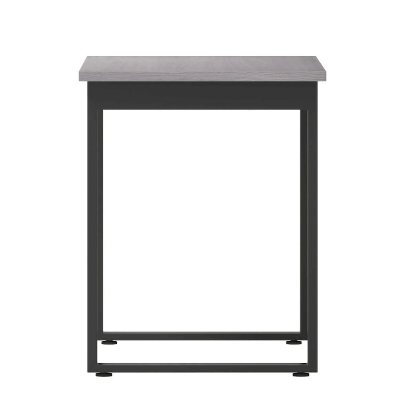 Table de conférence commerciale avec plateau stratifié et piètement en U