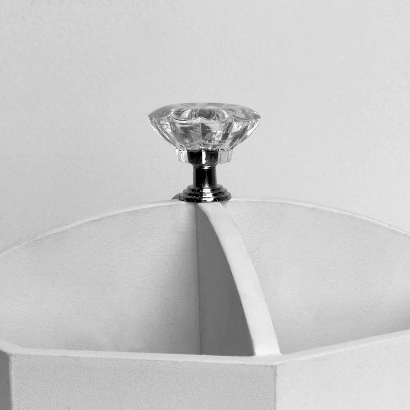 Organisateur de papeterie pivotant American Art Decor - Blanc
