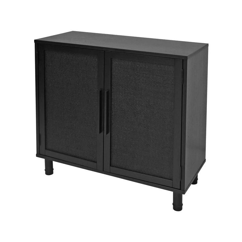 Hopper Studio Delancey Armoire noire 2 portes