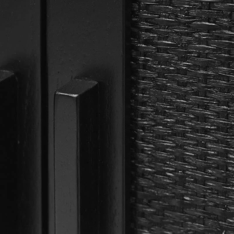 Hopper Studio Delancey Armoire noire 2 portes