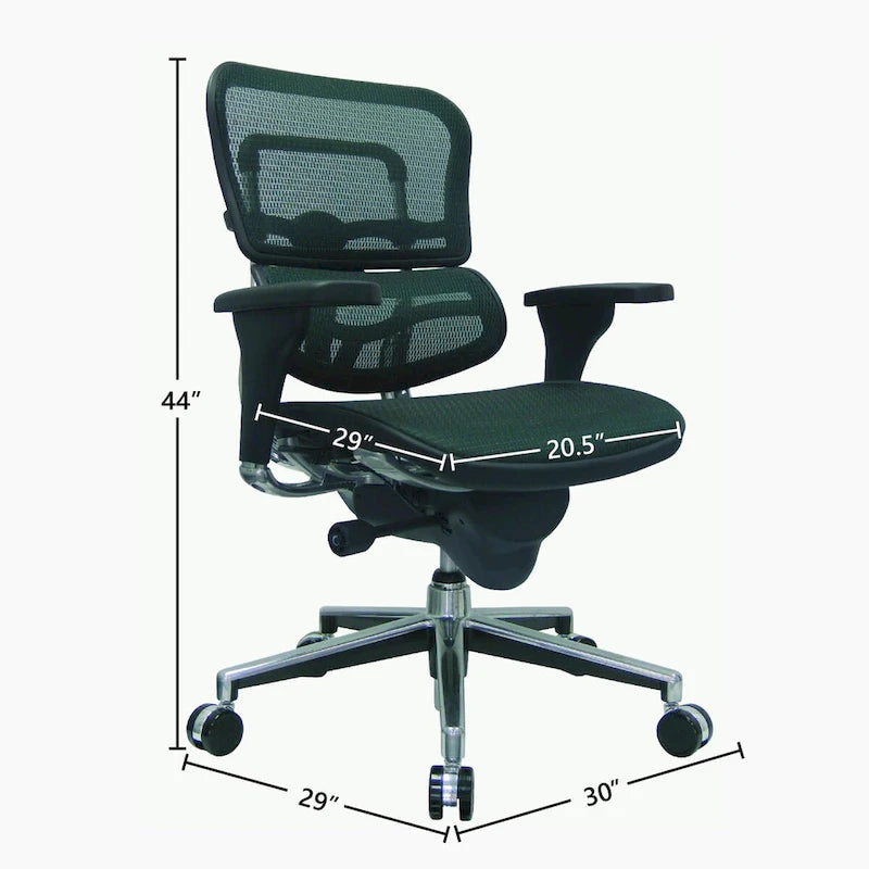 Fauteuil de bureau en maille Ergohuman de Eurotech Seating