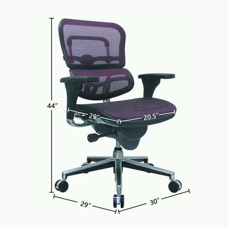 Fauteuil de bureau en maille Ergohuman de Eurotech Seating