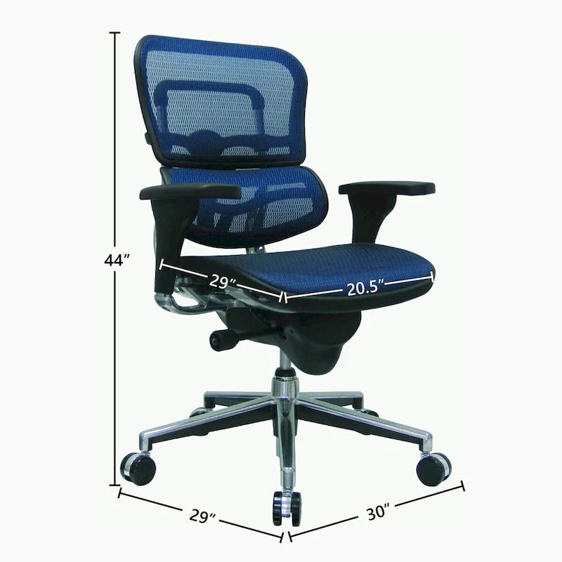 Fauteuil de bureau en maille Ergohuman de Eurotech Seating