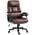 Chaise de bureau Vinsetto en cuir PU