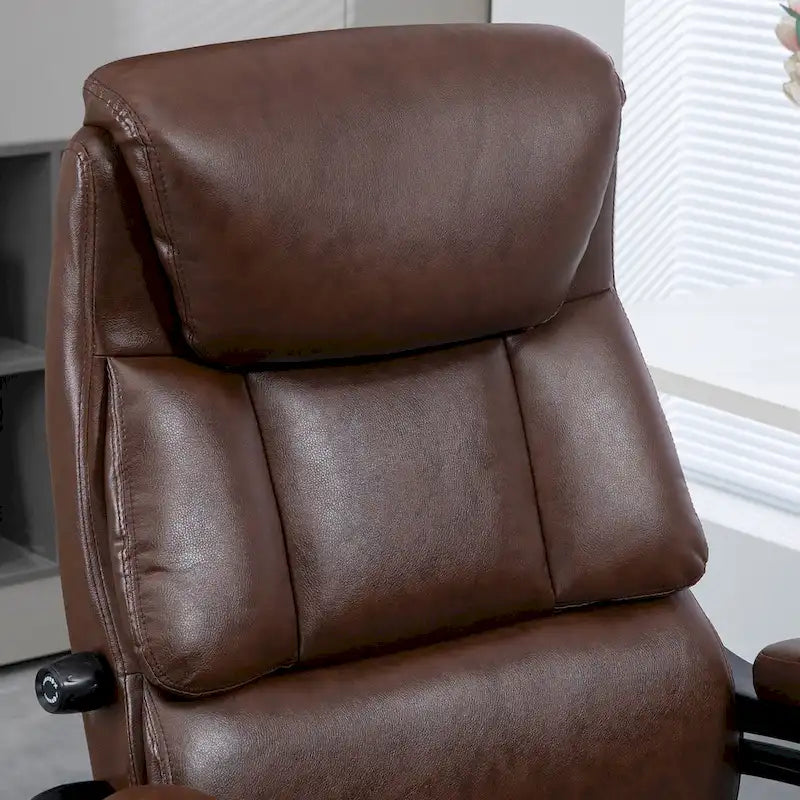 Chaise de bureau Vinsetto en cuir PU