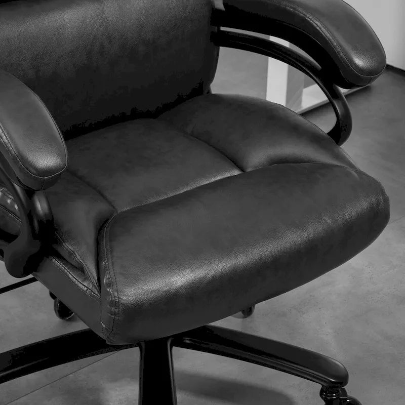 Chaise de bureau Vinsetto en cuir PU