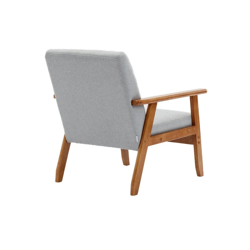 Ensemble de 2 Fauteuils d'Appoint avec Table d'appoint Fauteuil pour Salon Chambre Bureau - 78cm(H) * 64.5cm(L) * 71cm(P)