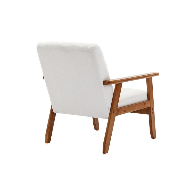 Ensemble de 2 Fauteuils d'Appoint avec Table d'appoint Fauteuil pour Salon Chambre Bureau - 78cm(H) * 64.5cm(L) * 71cm(P)
