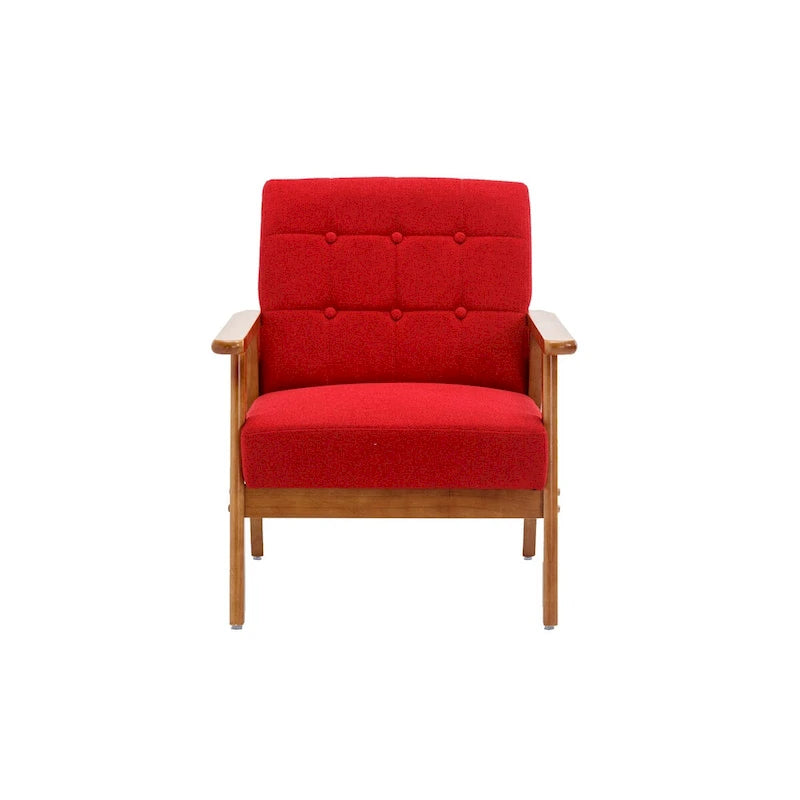 Ensemble de 2 Fauteuils d'Appoint avec Table d'appoint Fauteuil pour Salon Chambre Bureau - 78cm(H) * 64.5cm(L) * 71cm(P)