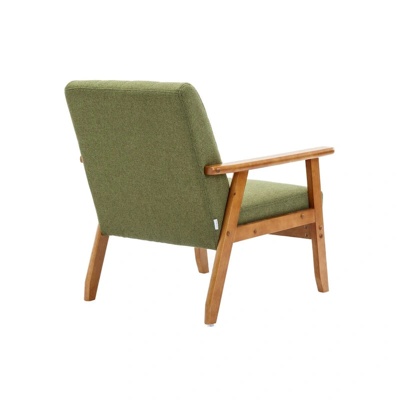 Ensemble de 2 Fauteuils d'Appoint avec Table d'appoint Fauteuil pour Salon Chambre Bureau - 78cm(H) * 64.5cm(L) * 71cm(P)