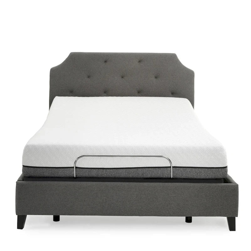 Ensemble matelas à mémoire de forme 10 pouces Sleep Zone Huntington et base réglable Z150
