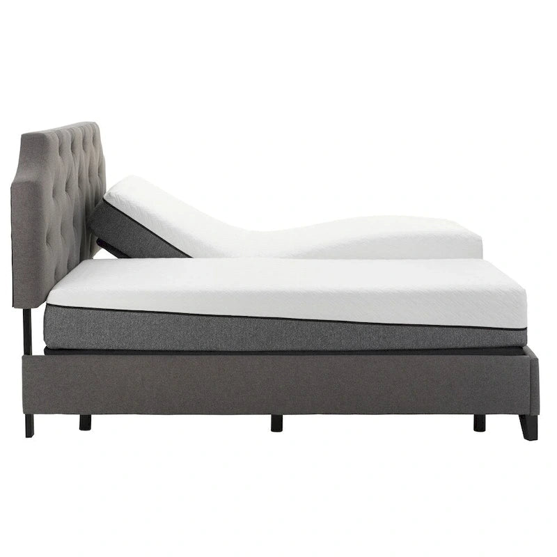 Ensemble matelas à mémoire de forme 10 pouces Sleep Zone Huntington et base réglable Z150