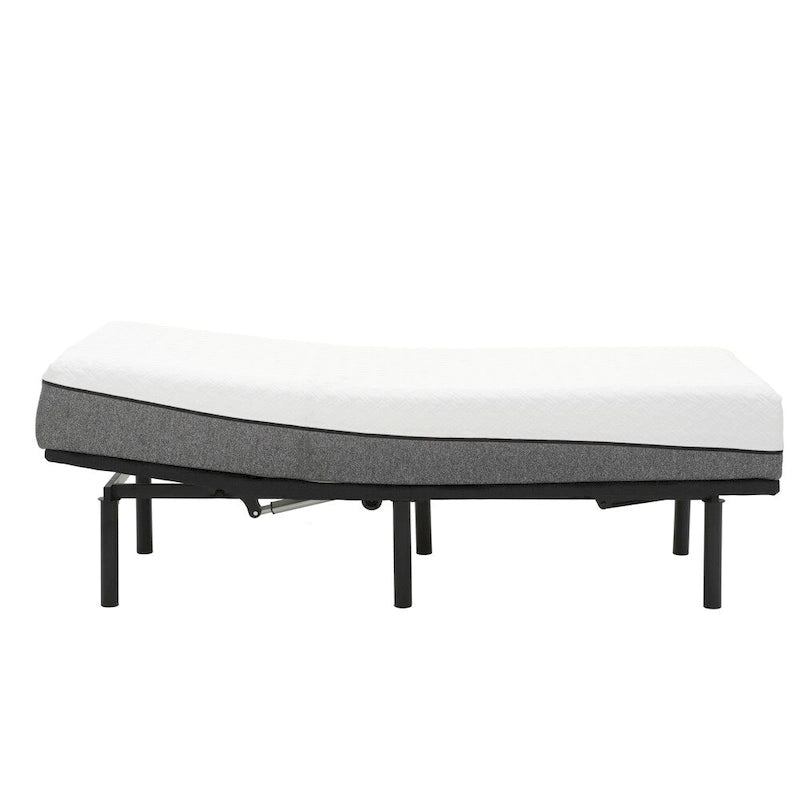 Ensemble matelas à mémoire de forme 10 pouces Sleep Zone Huntington et base réglable Z150