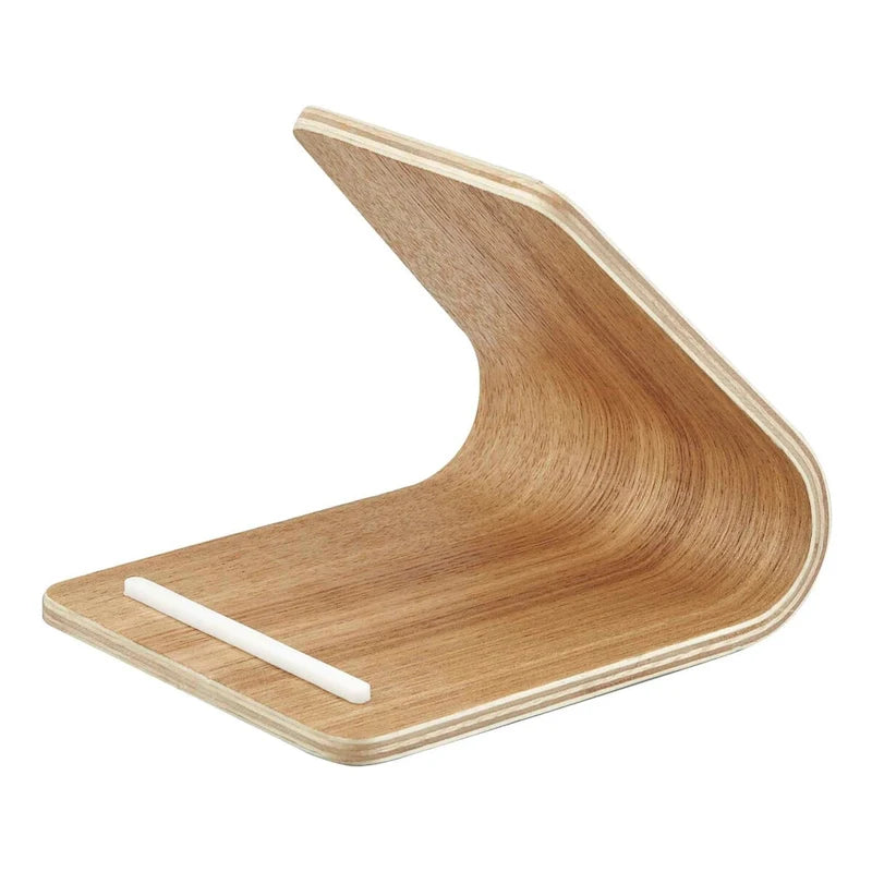Support à tablette Yamazaki Home, Bois - L 14 x l 12 x H 11,5 cm