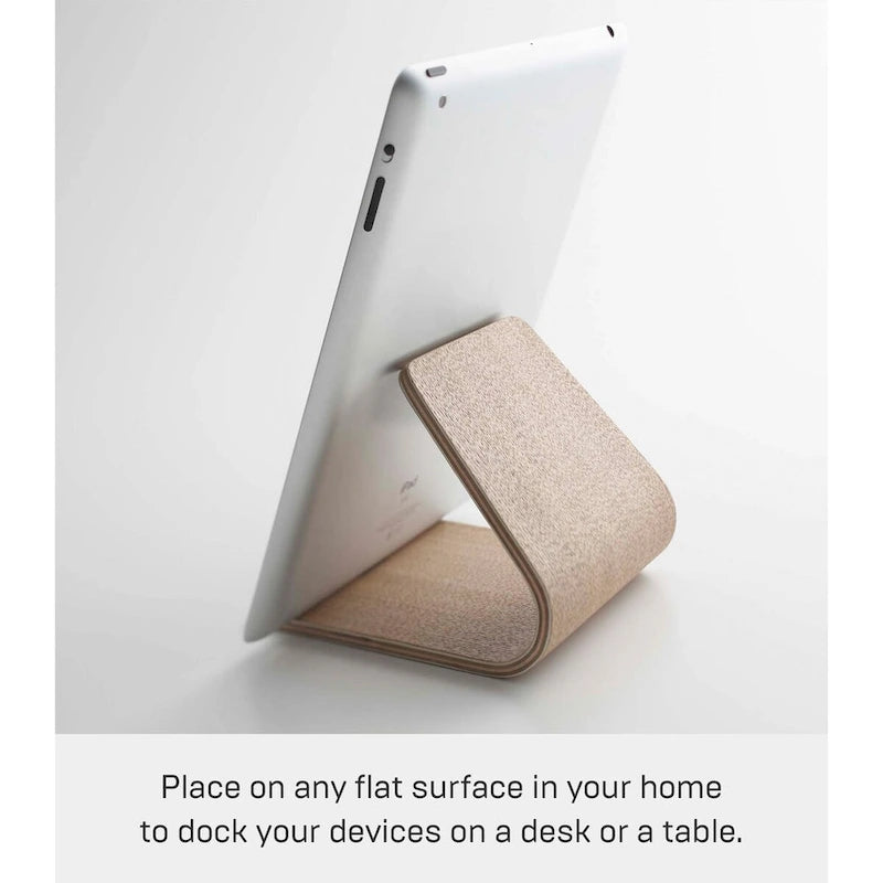 Support à tablette Yamazaki Home, Bois - L 14 x l 12 x H 11,5 cm