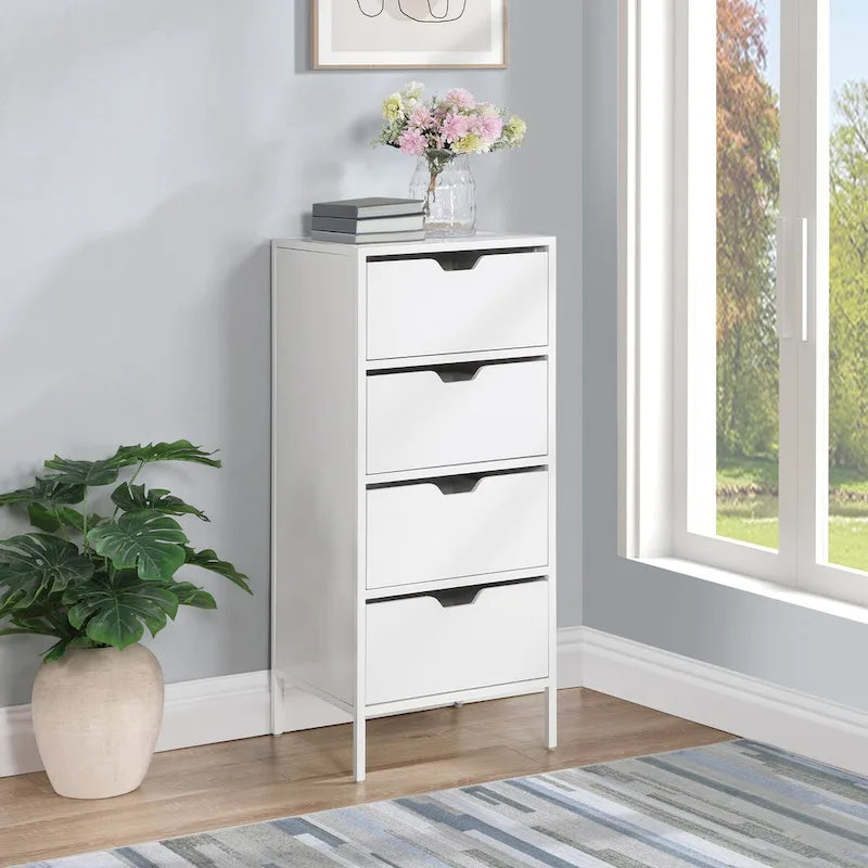 Meuble de rangement d'appoint 4 tiroirs Freeport