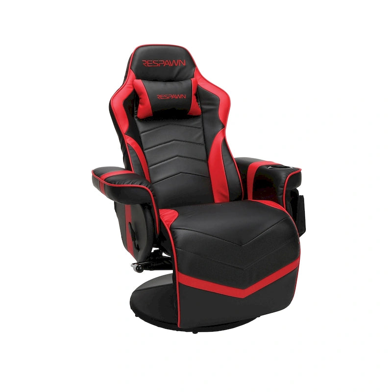 Fauteuil inclinable de jeu RESPAWN 900 - Fauteuil de jeu inclinable avec repose-pieds, Fauteuil inclinable de jeu
