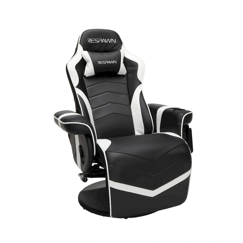 Fauteuil inclinable de jeu RESPAWN 900 - Fauteuil de jeu inclinable avec repose-pieds, Fauteuil inclinable de jeu