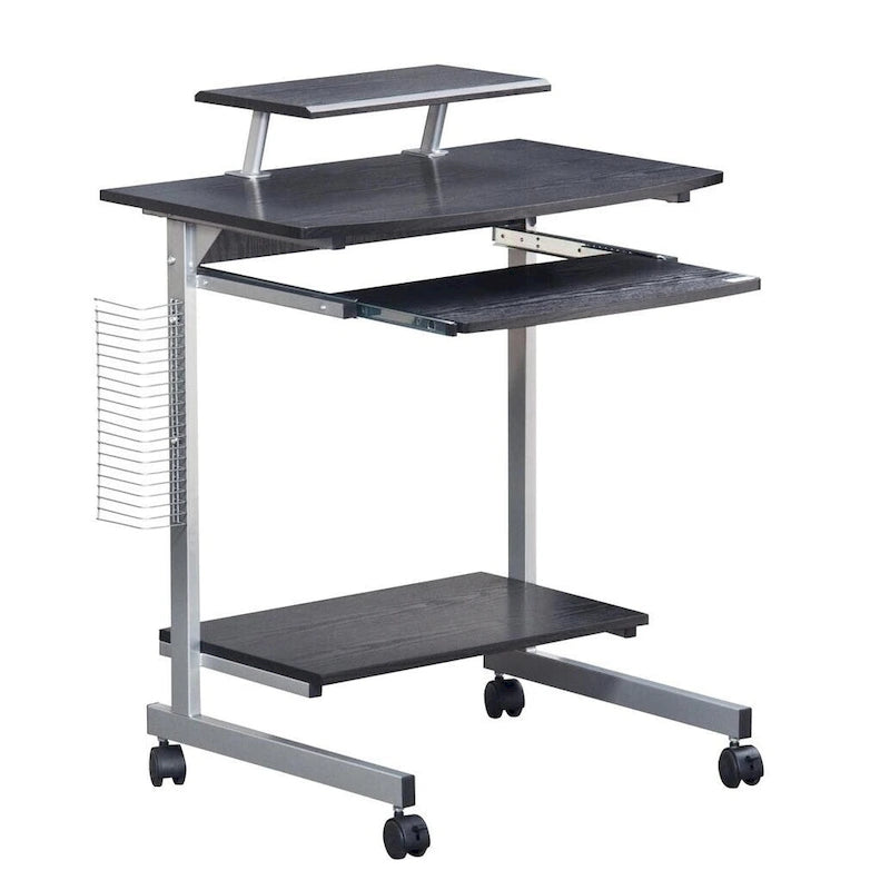 Bureau d'ordinateur compact et ergonomique
