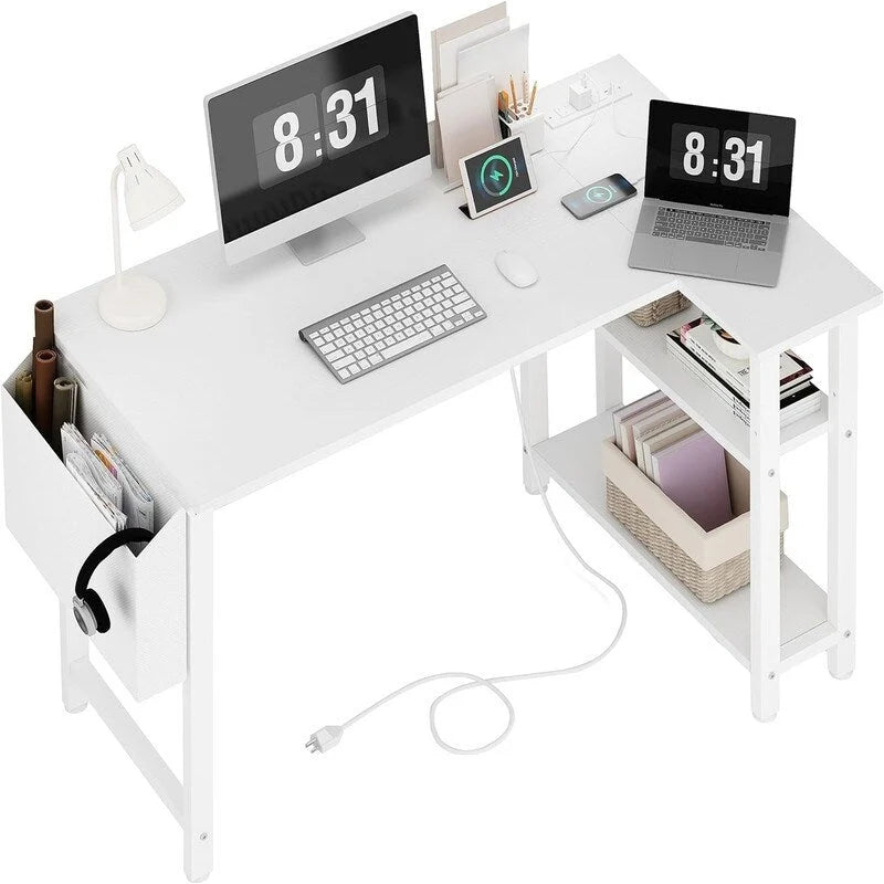 Bureau d'angle en L