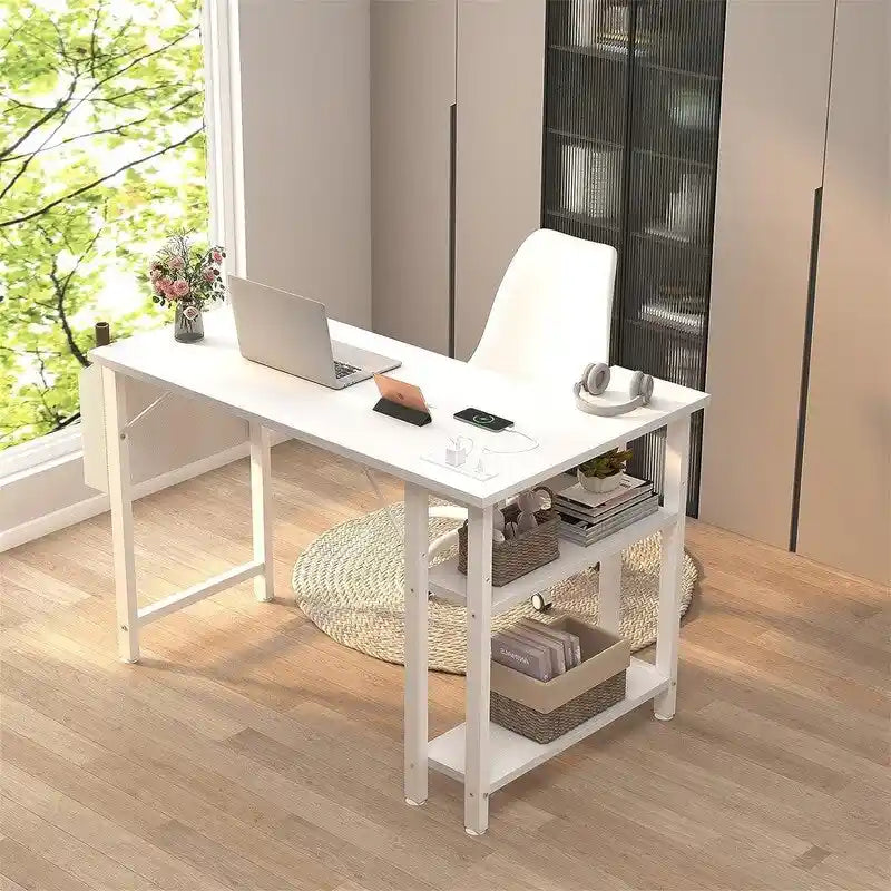 Bureau d'angle en L